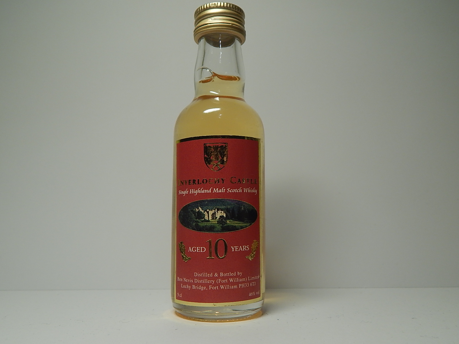 INVERLOCHY CASTLE SHMSW 10yo 5cl 46%vol